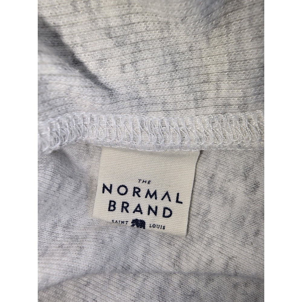 The Normal Brand Women's Quarter Zip Pullover W/STL BLUES LOGO SZ: SMALL EUC - Picture 8 of 9